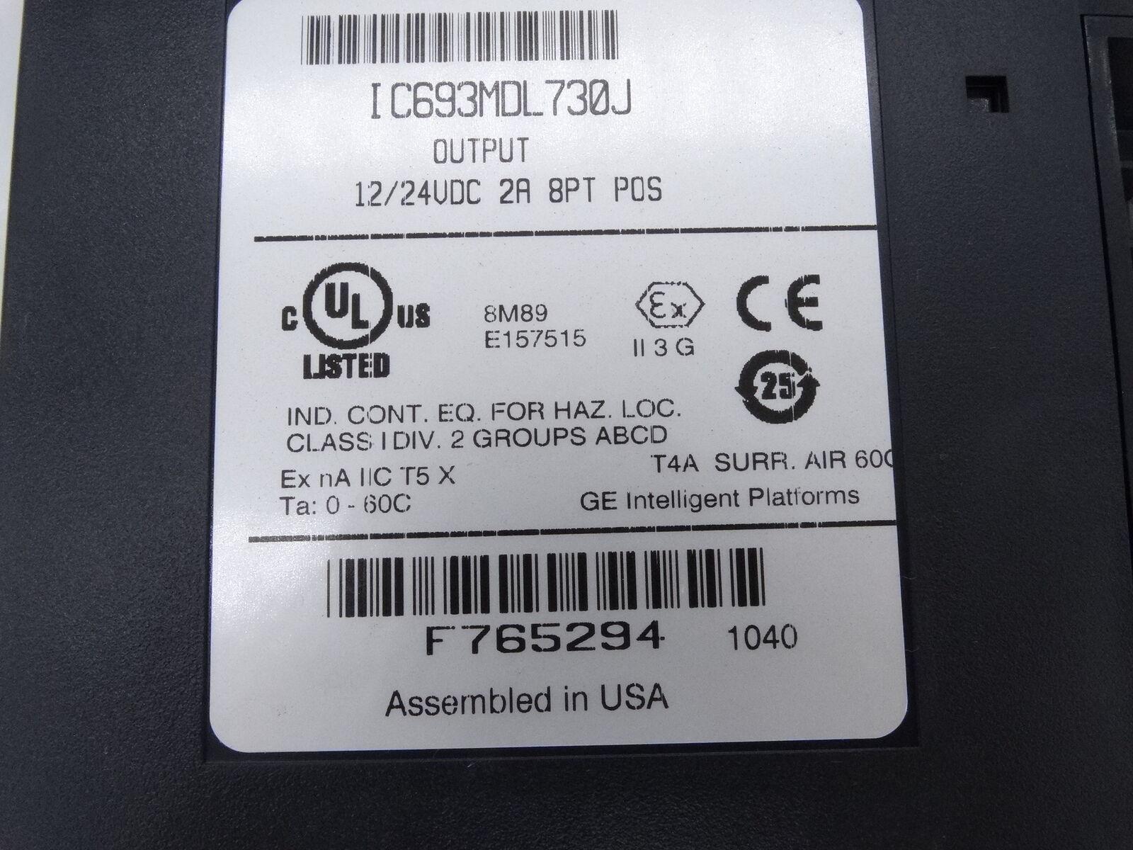 GE Fanuc IC693MDL730 Module
