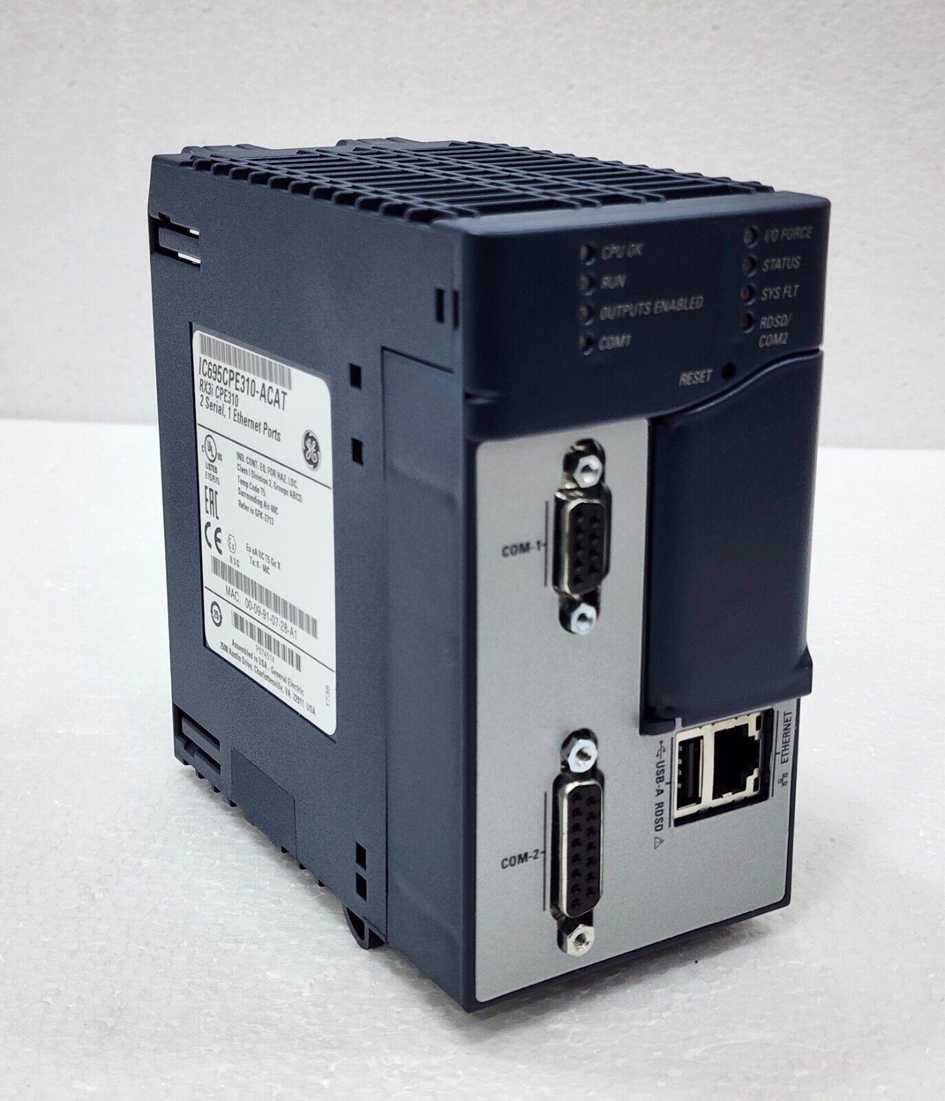 GE Fanuc IC695CPE310 PACSystems™ RX3i CPE310 Controller