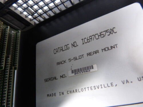 GE Fanuc IC697CHS750 PLC Module