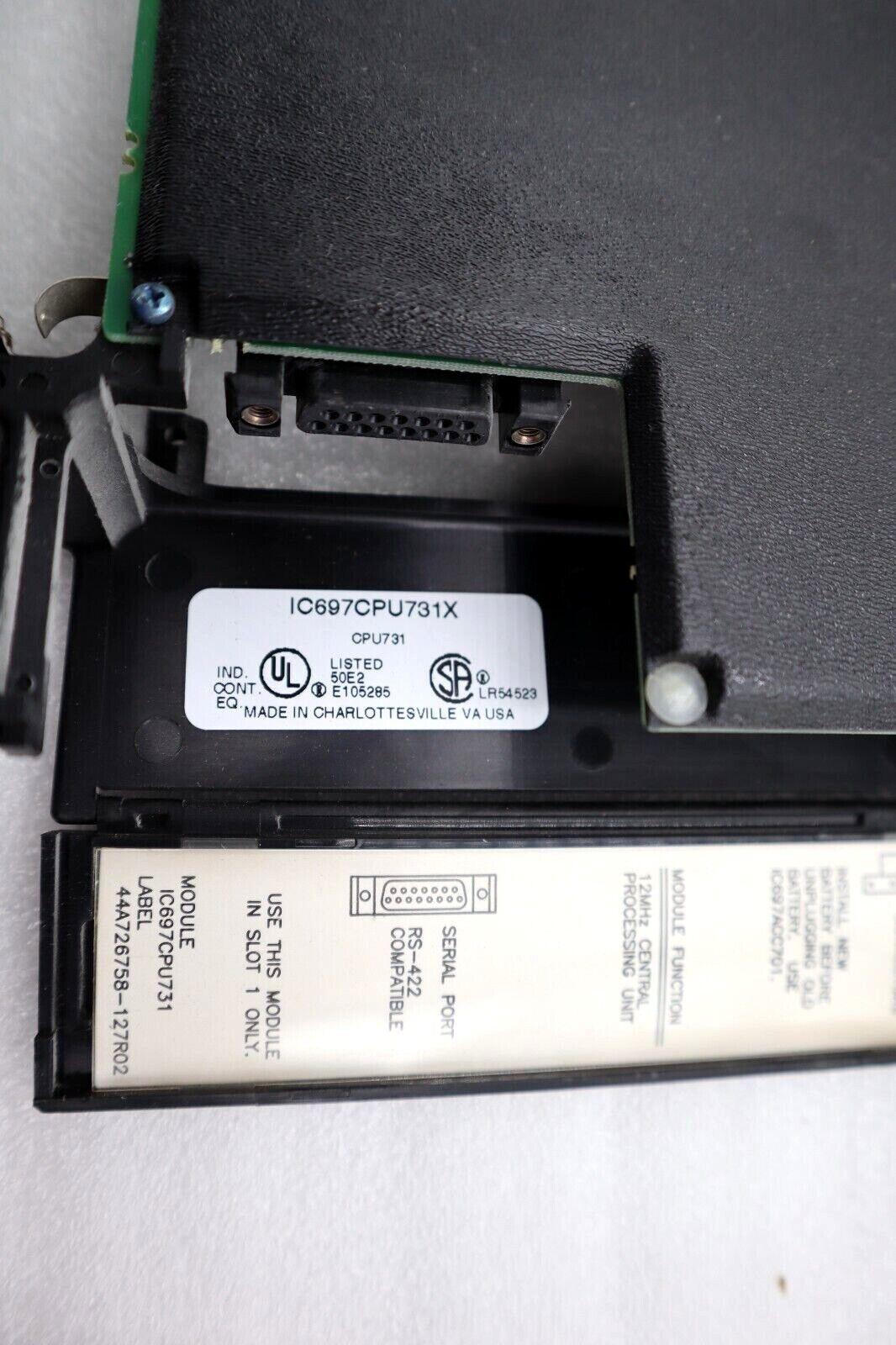 GE Fanuc IC697CPU731 CPU Module