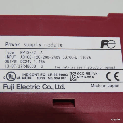 FUJI NP1S-22 PLC Module
