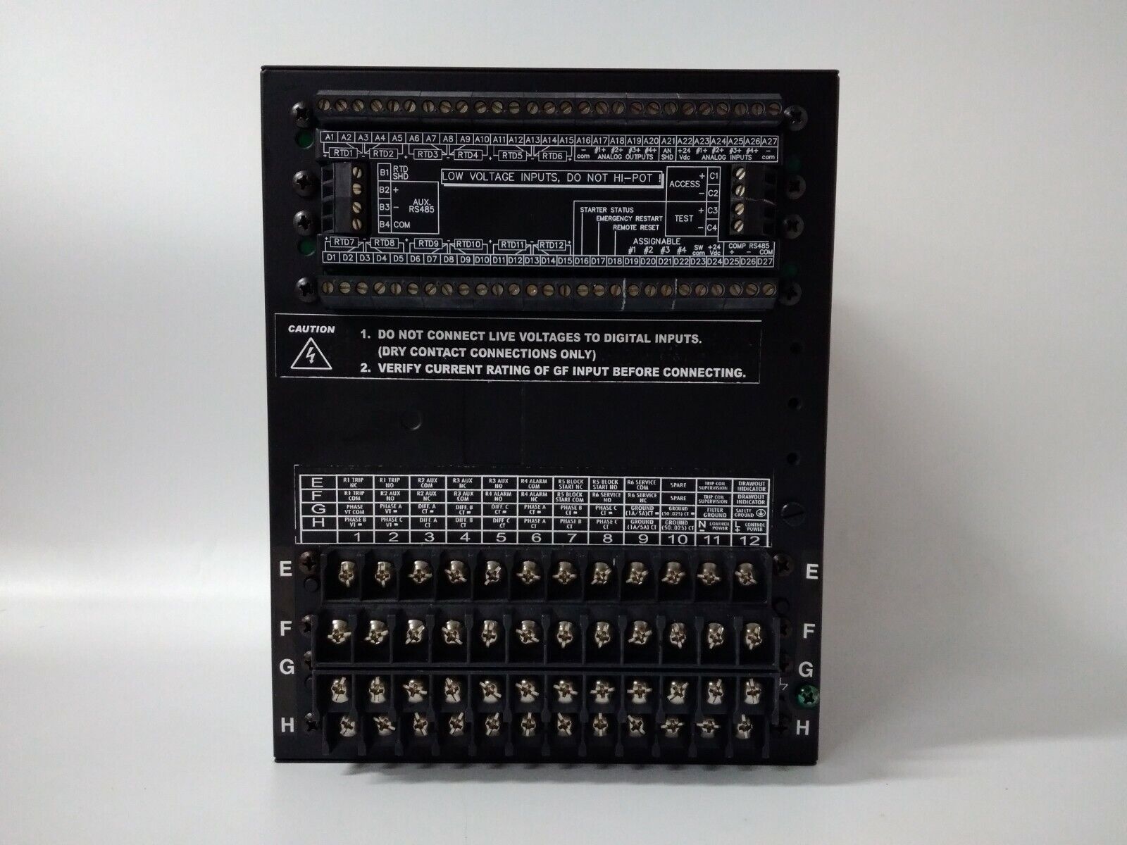 GE FANUC Relay Motor Managment SR469-P5-HI-A20 Module