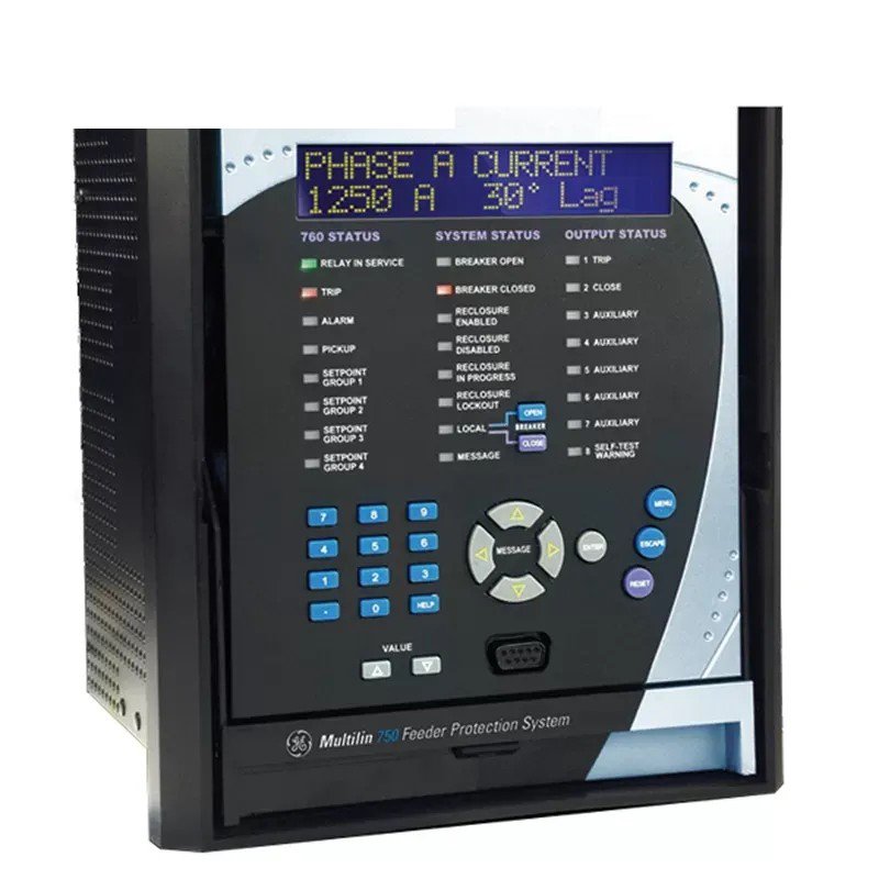 GE Fanuc 735-5-5-HI-485 Feeder Relay Protection Module