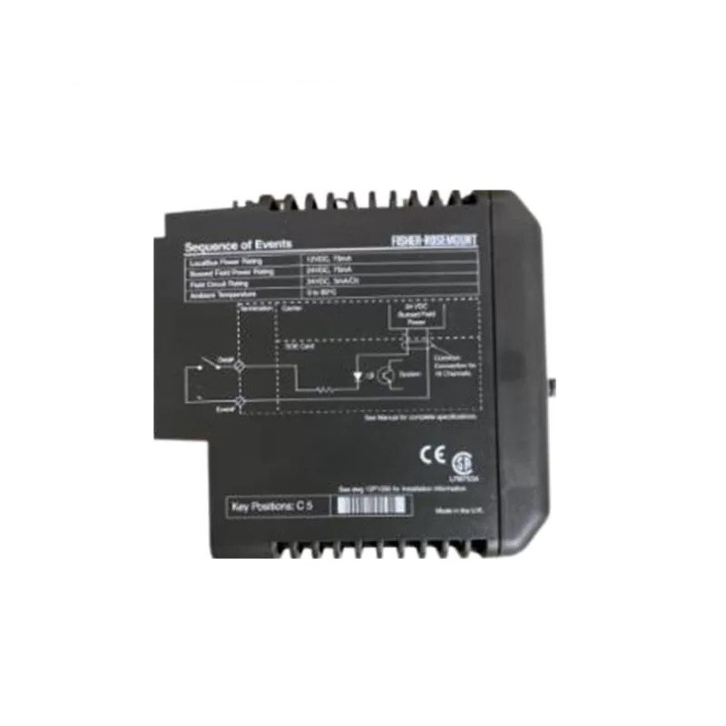 Emerson KJ3008X1-BA1 12P2293X052 Analog Input Module