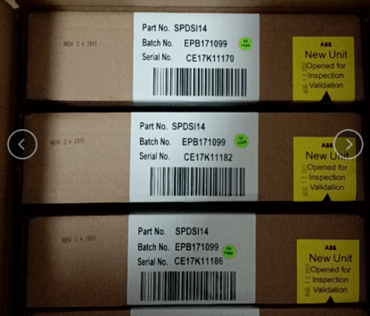 ABB SPDSI14 state-of-the-art digital input module