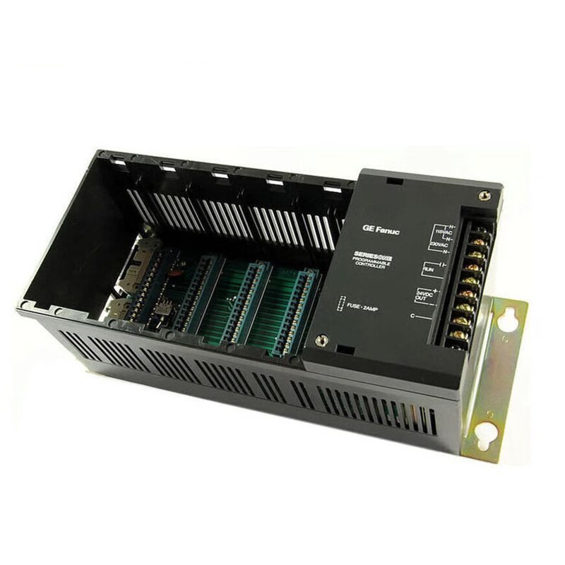 GE Fanuc IC610CHS110A 5-Slot PLC Rack Chassis