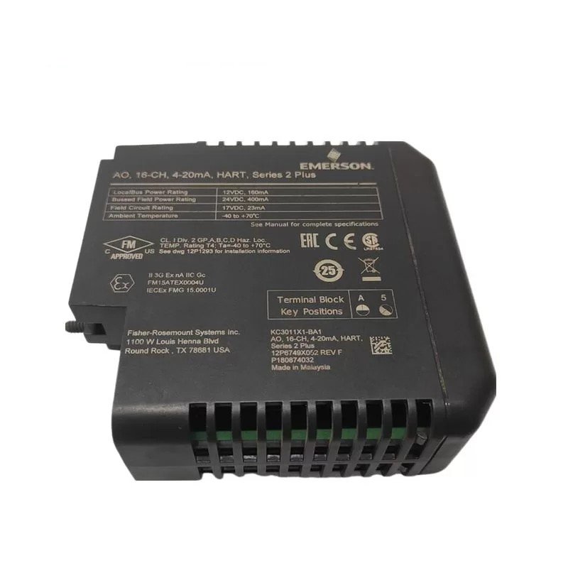 Emerson KC3011X1-BA1 Analog Output Module