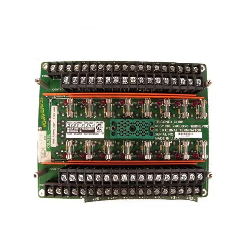 Triconex 2553-8 7400056-380 Terminal Board