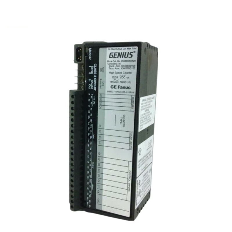 GE Fanuc IC660BBD120 High-Speed Counter I/O Module
