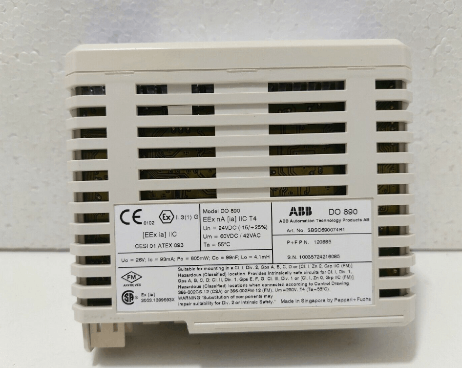 ABB DO890 I/O Digital Output Moduleo