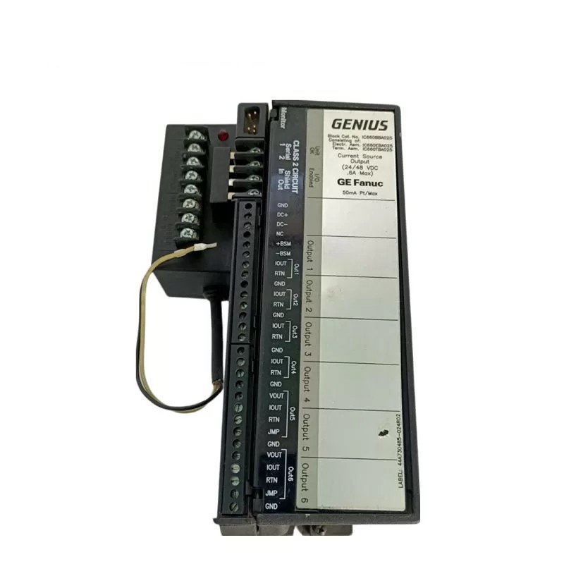 GE Fanuc IC660BBA025 Genius I/O Module