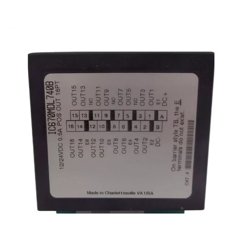 GE Fanuc IC670MDL740B DC Output Module