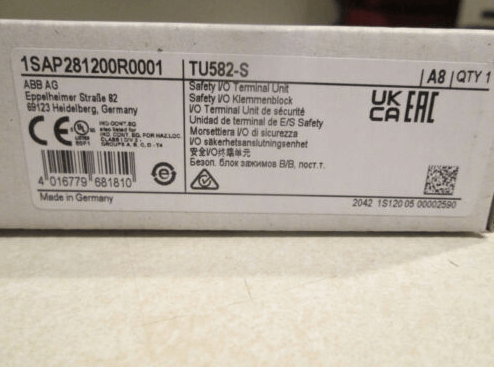 ABB ISAP281200R0001 TU582-S I/O terminal unit