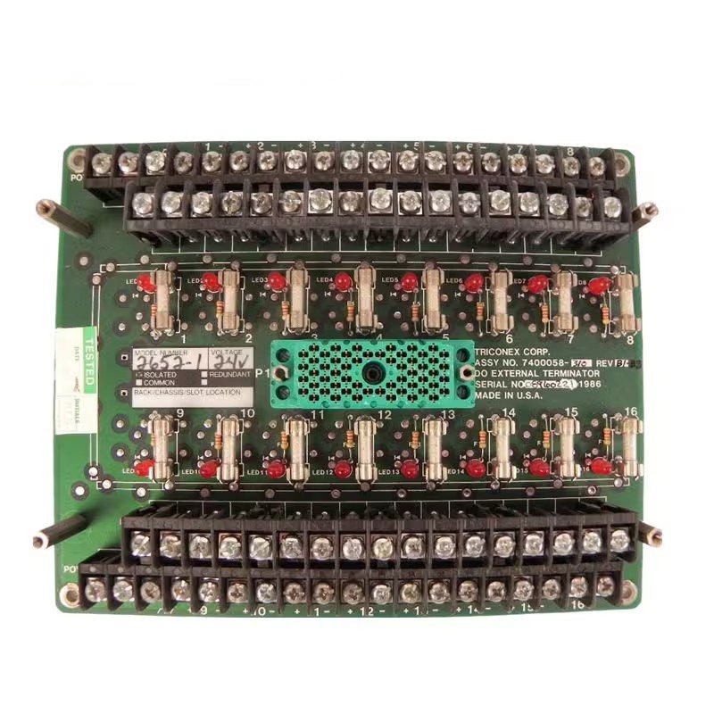 Triconex 2750-2 300012-220 Terminal Panel