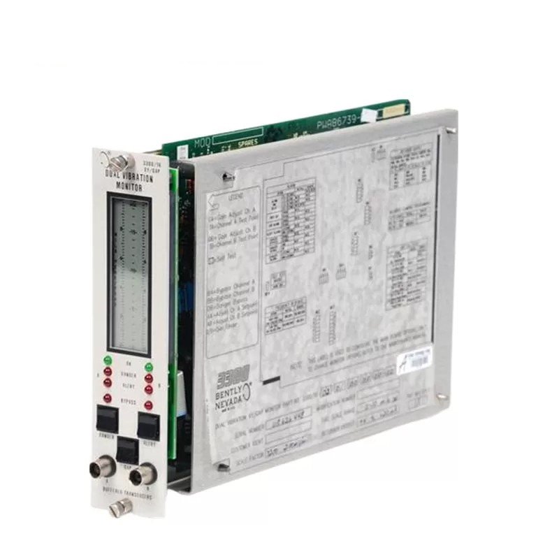 Bently Nevada 3300/16-03-01-01-00-00-00 Dual Vibration Monitor