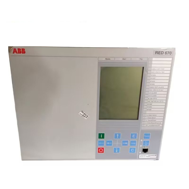 ABB RED670 1MRK002810-XE Line Differential Protection Relay