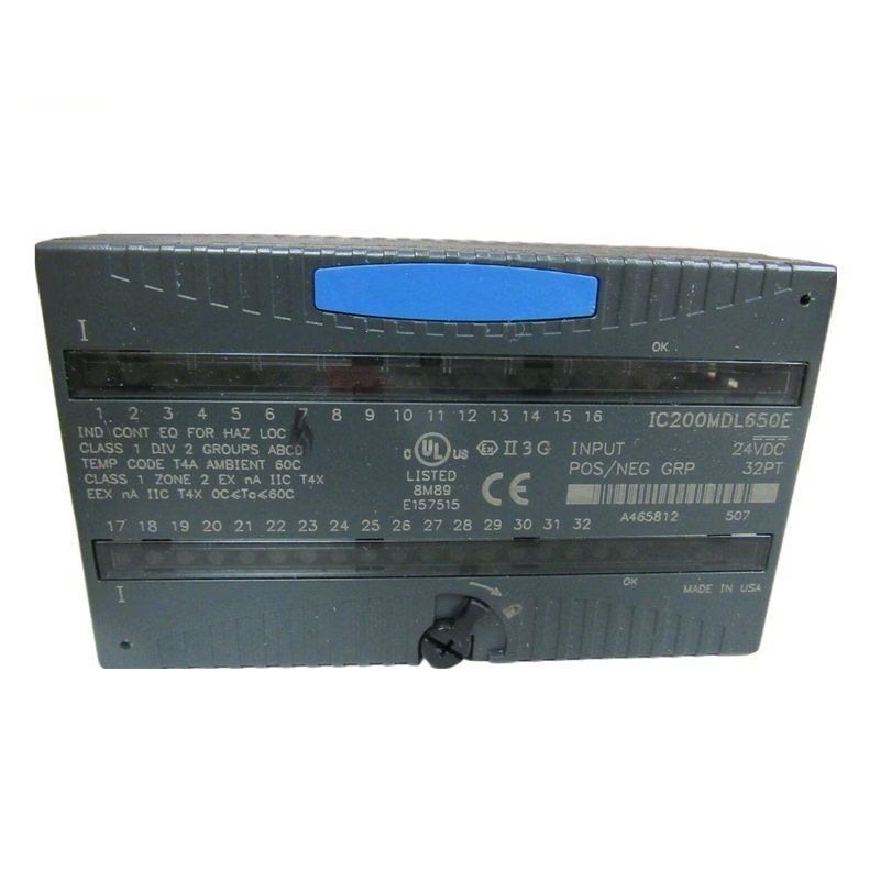 GE Fanuc IC200MDL650E Discrete Input Module