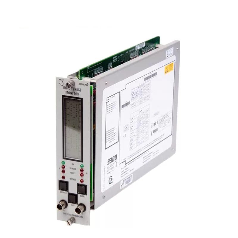Bently Nevada 3300/20-11-01-01-00-02 Dual Thrust Position Monitor