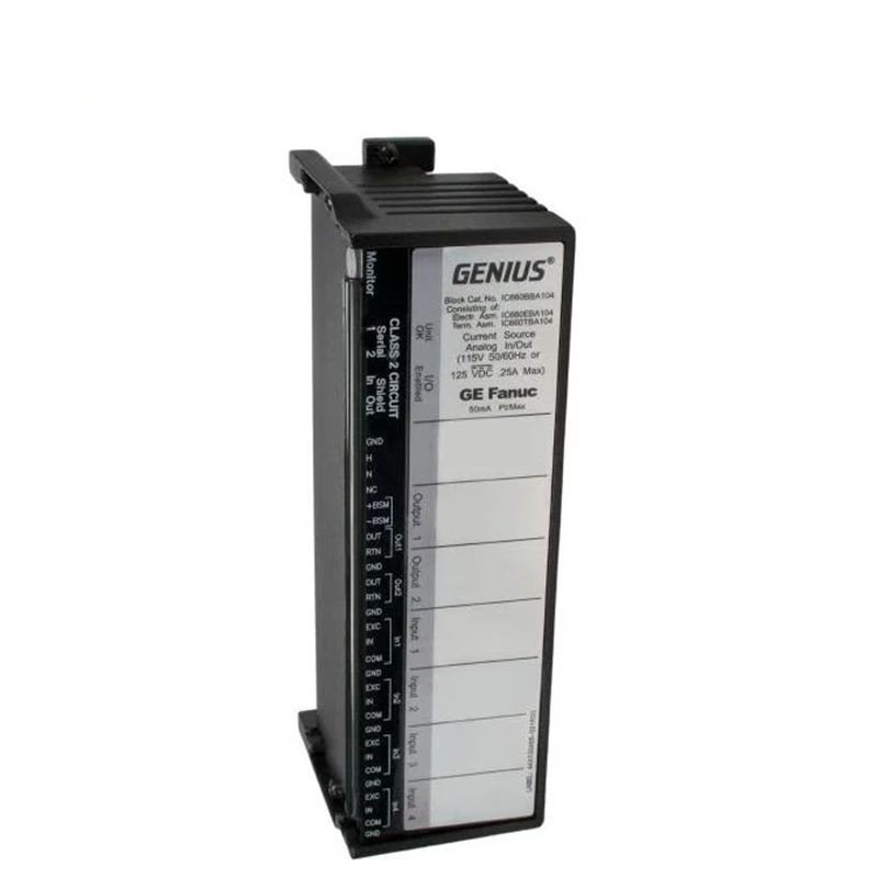 GE Fanuc IC660BBA104 Analog I/O Block