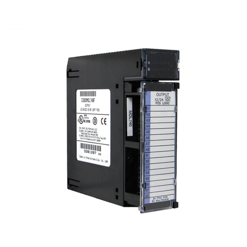 GE Fanuc IC693MDL740 12/24 Volt DC Logic 0.5 Amp Output Module