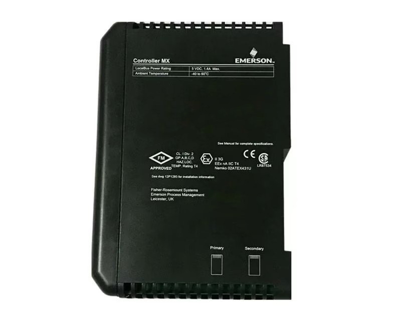 Emerson VE3007 KJ2005X1-BA2 DeltaV MX Controller Module