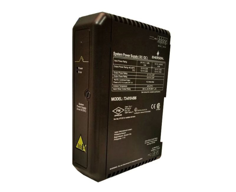 Emerson VE5009 KJ1501X1-BC3 System Dual DC Power Supply