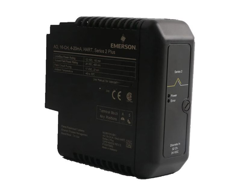 Emerson KJ3004X1-BA1 Fieldbus H1 Card