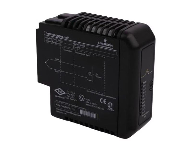 Emerson KC3010X1-BA2 AI 16-CH 4-20mA HART Plus Card