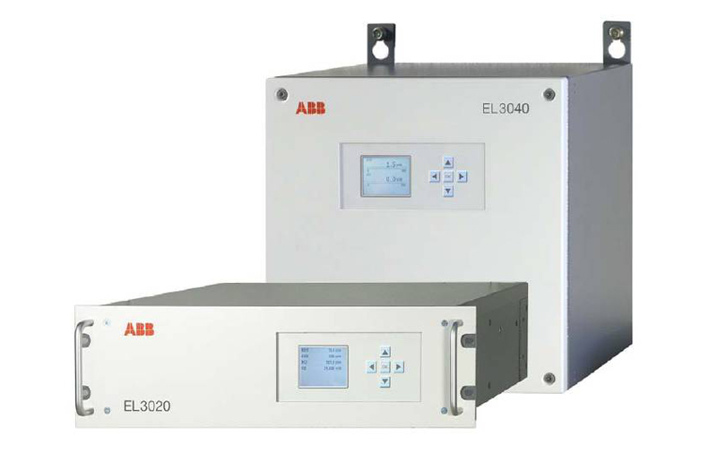 ABB EL3040 Gas Analyzer Panel