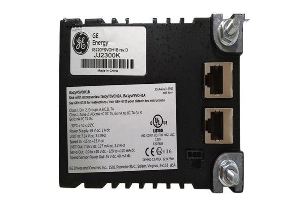 General Electric IS220PSVOH1B Servo Interface Module