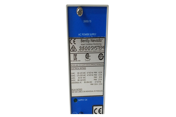 Bently Nevada 3500-15 106M1079-01 AC Power Module