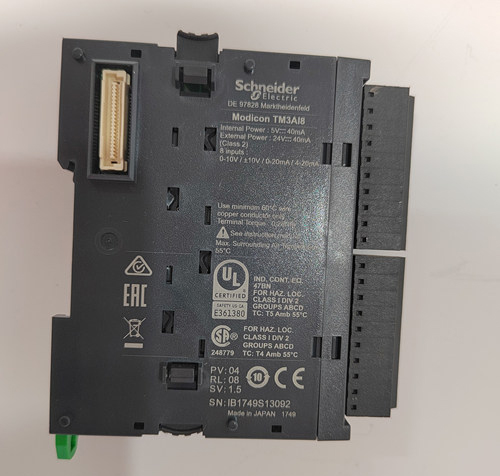 Schneider TM3AI8 Analog Input Module Detailed Technical Overview