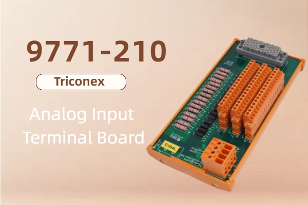<h4 data-end="183" data-start="111"> 	<strong>Introduction to the TRICONEX 9771-210 Analog Input Terminal Board</strong></h4>