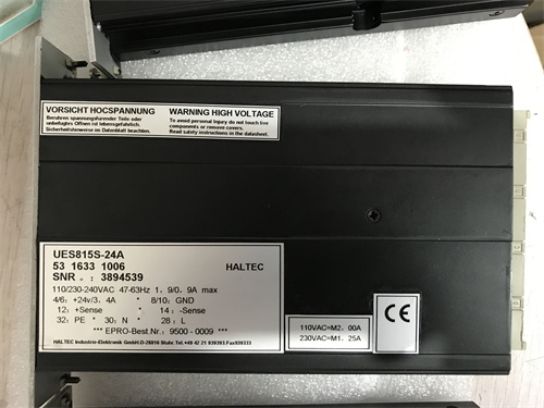 EPRO UES815S-24AR Detailed Introduction