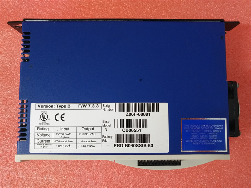 KOLLMORGEN CB06551 PRD-B040SSIB-63