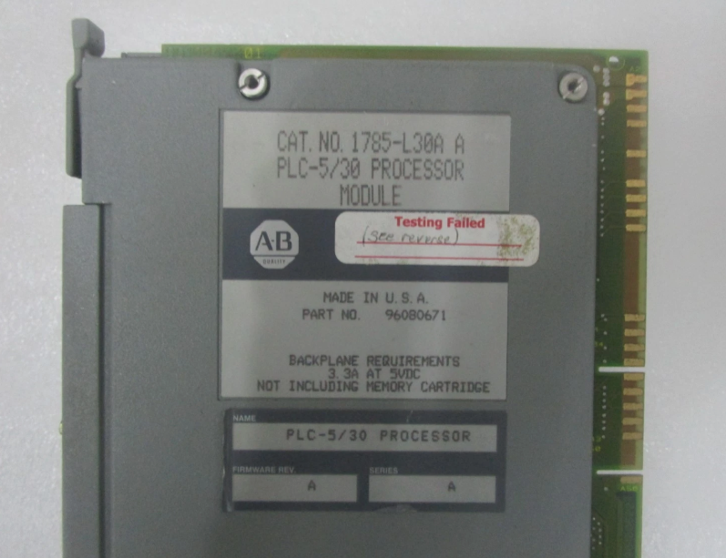 Allen‑Bradley 1785-L30A Detailed Information